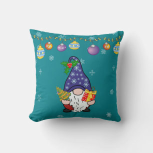 Eat Drink and Be Gnomie Cushion