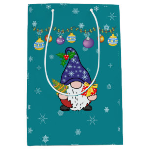 Eat Drink and Be Gnomie Medium Gift Bag