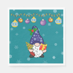 Eat Drink and Be Gnomie Napkin