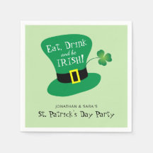 Eat, Drink and Be Irish St. Patrick's Day Party