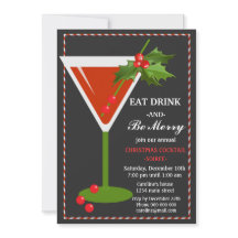 Eat Drink and be Merry Christmas Cocktail Party