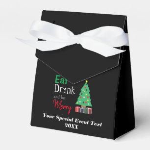 Eat, Drink, and be Merry Favour Box