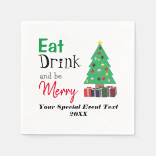 Eat, Drink, and be Merry Napkin