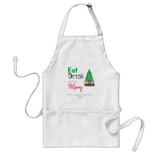Eat, Drink, and be Merry Standard Apron
