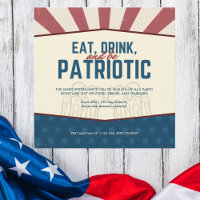 Eat, Drink, and Be Patriotic