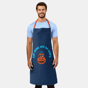 Eat, Drink and Be Scary Apron