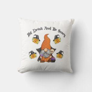 Eat Drink And Be Scary Basic Casual Cushion