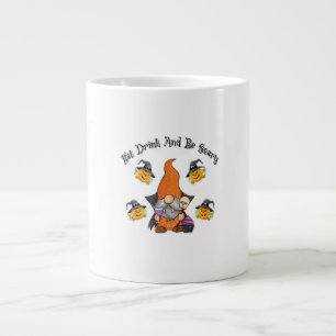 Eat Drink And Be Scary Basic Casual Large Coffee Mug