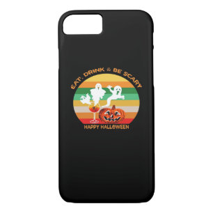 Eat Drink And Be Scary Case-Mate iPhone Case