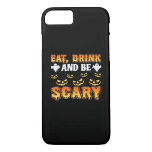 Eat Drink And Be Scary Funny Halloween Essential Case-Mate iPhone Case