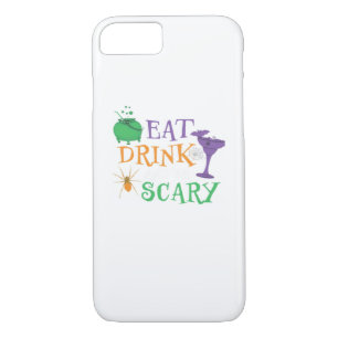 Eat Drink And Be Scary Halloween Case-Mate iPhone Case