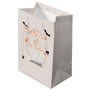 Eat Drink and Be Scary Halloween Gift Bag
