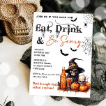Eat Drink And Be Scary Halloween Party Invitation<br><div class="desc">Eat Drink And Be Scary Halloween Party Invitation</div>