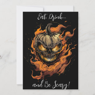 Eat, Drink, and Be Scary! Invitation