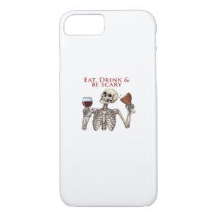 Eat Drink And Be Scary Minimal Clean Case-Mate iPhone Case