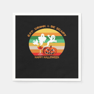 Eat Drink And Be Scary Napkin