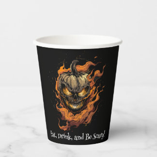 Eat, Drink and Be Scary! Paper Cups