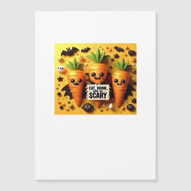 Eat Drink And Be Scary Retro Classic (Front)