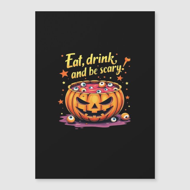 Eat, Drink, and Be Scary Scary Movie Night Hallowe (Front)