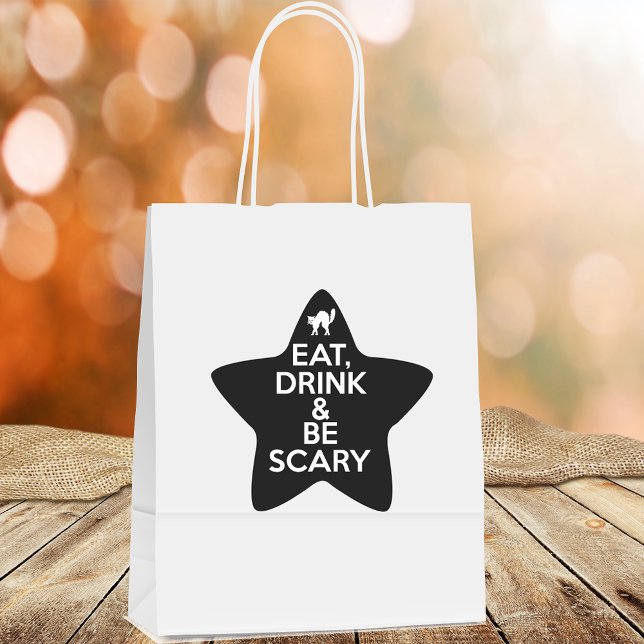 Eat Drink and Be Scary Star Sticker (Creator Uploaded)