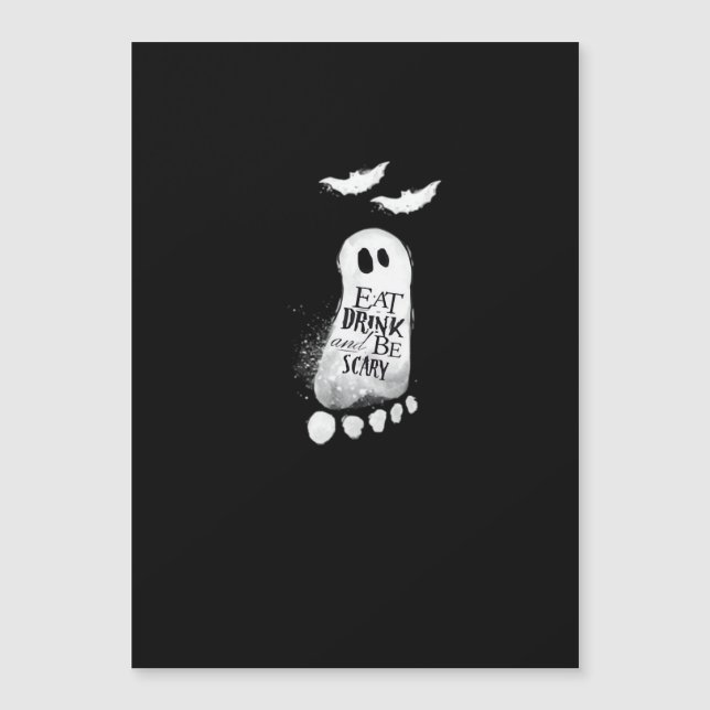 Eat Drink And Be Scary Trendy Graphic (Front)