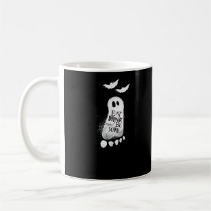 Eat Drink And Be Scary Trendy Graphic Coffee Mug