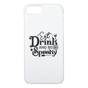 Eat Drink And Be Spooky Retro Classic Case-Mate iPhone Case