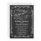 Eat Drink Be Married Chalkboard Wedding Invitation
