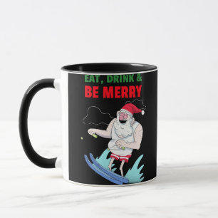 Eat, Drink & Be Merry Christmas Mug