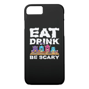 Eat Drink Be Scary Monster Halloween Case-Mate iPhone Case