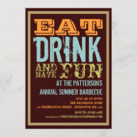 Eat, Drink & Have Fun at a Summer BBQ Party
