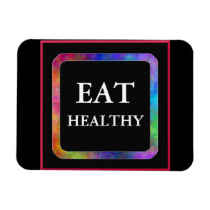 Eat Healthy flexi magnet