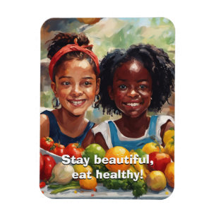 Eat Healthy Flexible Magnet
