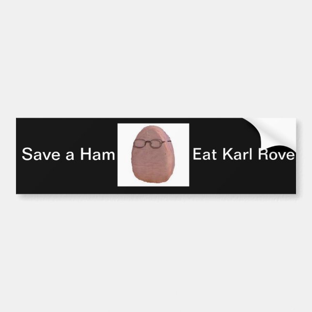 Eat Karl Rove Bumper Sticker (Front)