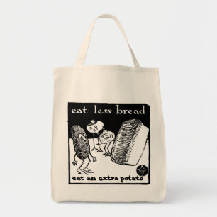 Eat Less Bread Bag