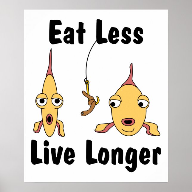 Eat Less  Poster (Front)