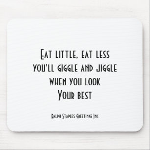 Eat little mouse pad