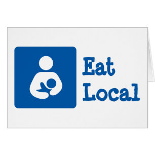 Eat Local / Breastfeeding / Nursing Icon