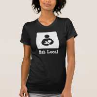Eat Local Breastfeeding / Nursing Icon