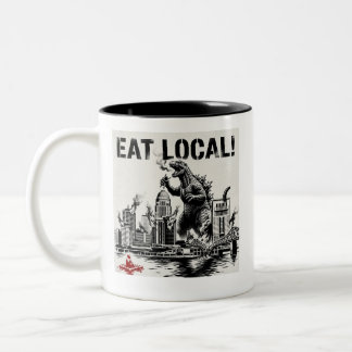 Eat Local Louisville Two-Tone Coffee Mug