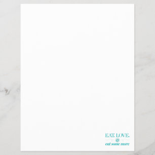 Eat, Love & Eat Some More Flyer