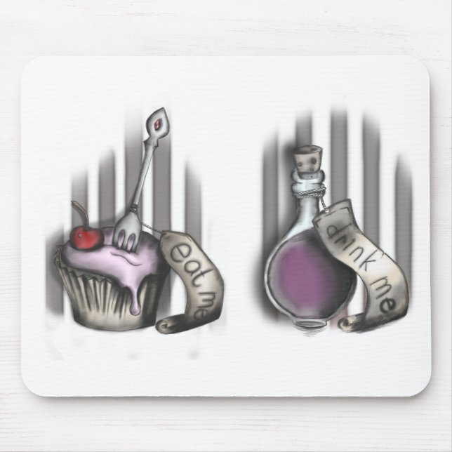 Eat Me Drink Me - Mousemat (Front)