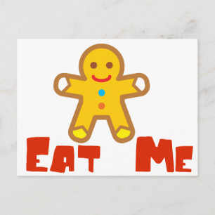 Eat me Gingerbread man Holiday Humour