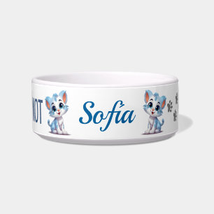 Eat ME or Not Cat and Mouse Personalised Bowl