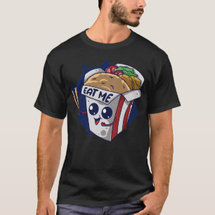 Eat Me While Im Hot Food Cooking Fried Rice T-Shirt