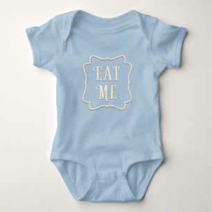 "Eat Me" Wonderland Tea Party Adorable Baby Bodysuit
