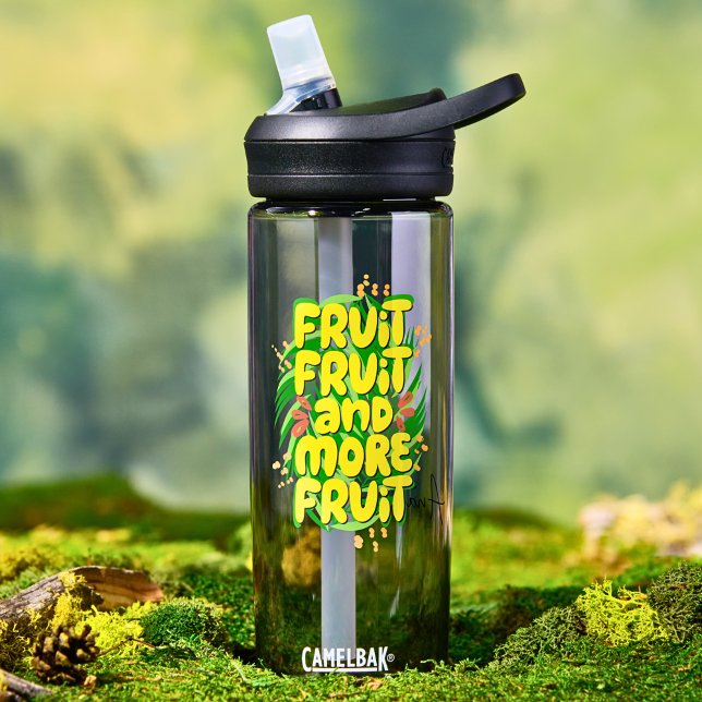 Eat more fruit | motivational healthy food water bottle (Creator Uploaded)