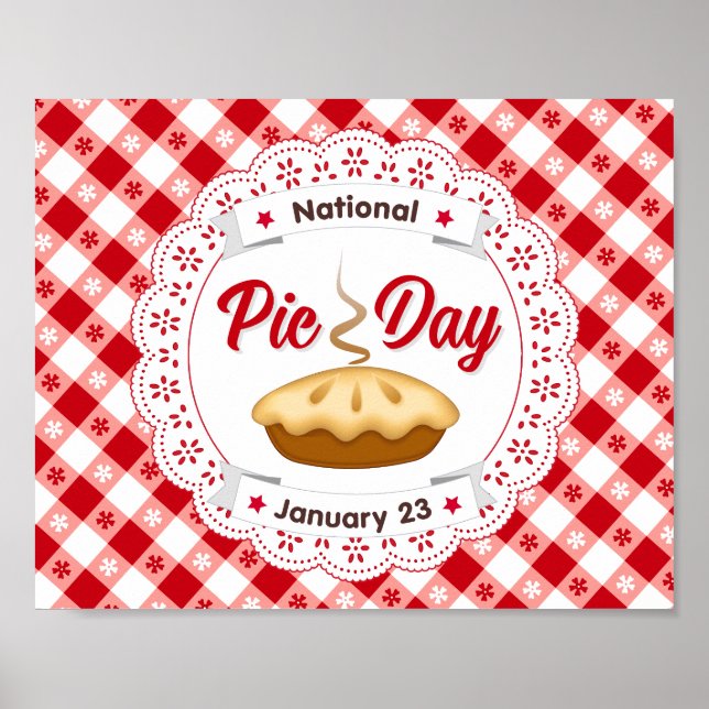 Eat More Pie on Pie Day Poster (Front)