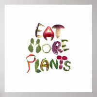 Eat More Plants - Healthy Reminder