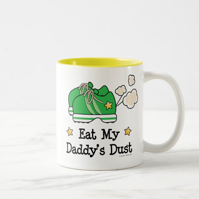 Eat My Daddy's Dust Runner Mug (Right)